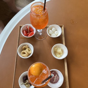 QC Spa - Cocktails and sampler tray - Massage Near Me - New York, New York