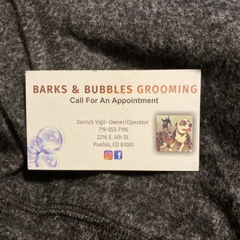 Barks & Bubbles - Always accepting new clients . - Pet Groomers Near Me - Pueblo, Colorado Barks & Bubbles - Always accepting new clients . - Pet Groomers Near Me - Pueblo, Colorado