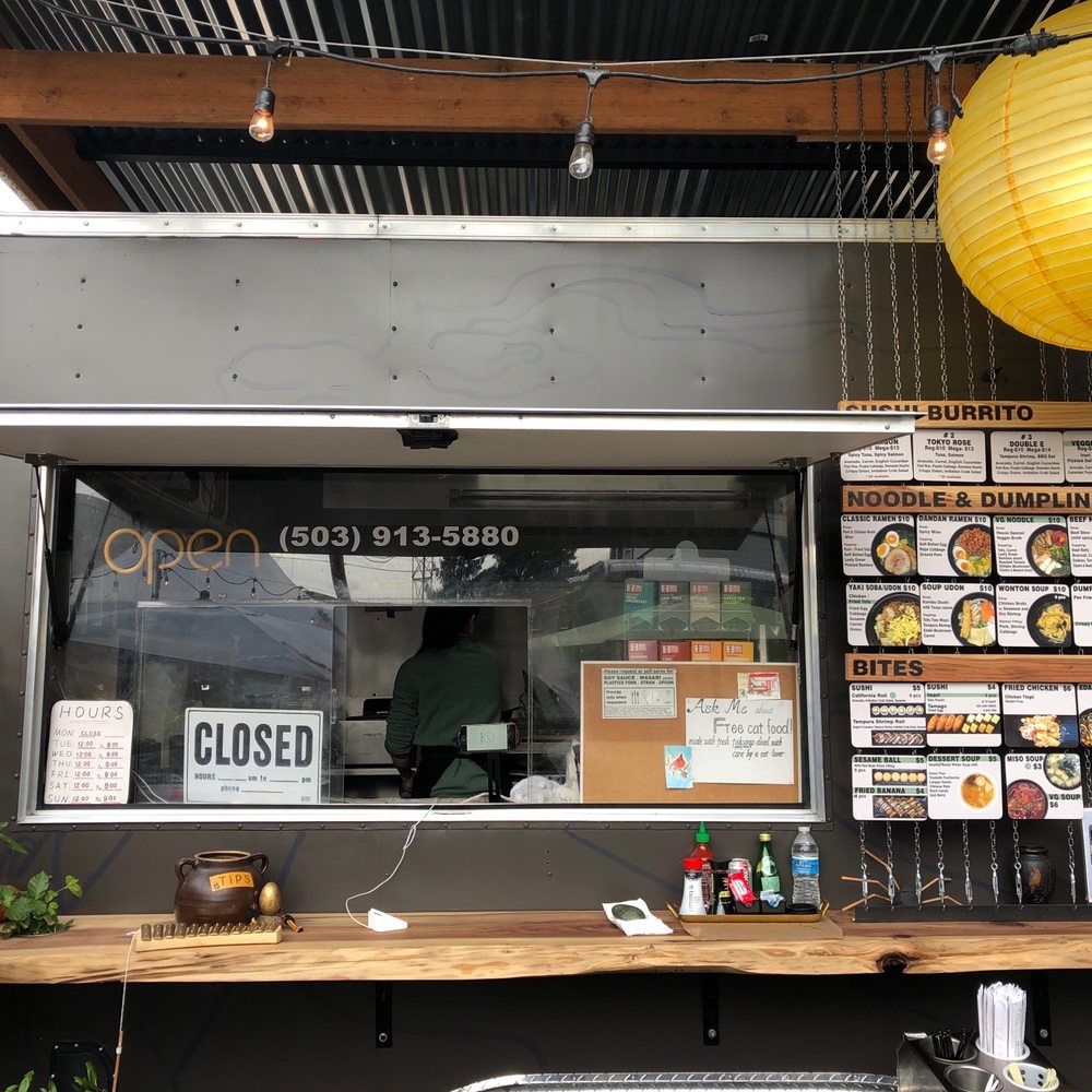 Belmont Kitchen - Cute cart - Japanese Near Me - Portland, Oregon