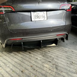 Rear diffuser
