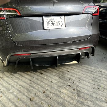 SK Auto Body - Rear diffuser - Body Shops Near Me - Rowland Heights, California