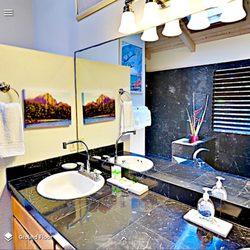 Woodard House - Master Bathroom Double sinks