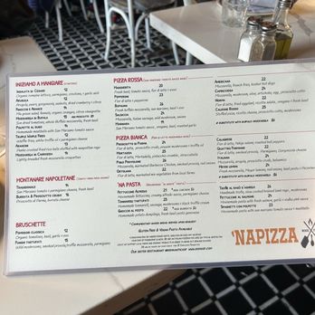Napizza - food menu - Pizza Near Me - San Francisco, California Napizza - food menu - Pizza Near Me - San Francisco, California