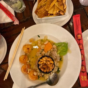 The Cottage - Ceviche & plantain chips - New American Near Me - Sarasota, Florida The Cottage - Ceviche & plantain chips - New American Near Me - Sarasota, Florida