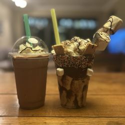 Shake No Eight - Nutella Milkshake and Smores Shake
