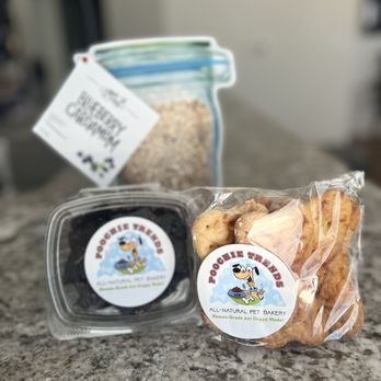 Poochie Trends Pet Boutique and Bakery - Beef liver jerky and chicken and cheese biscuits. - Pets Near Me Poochie Trends Pet Boutique and Bakery - Beef liver jerky and chicken and cheese biscuits. - Pets Near Me