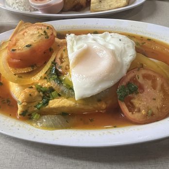 Antojo Latino - Chicken in broth with an egg. - Latin American Near Me - Savannah, Georgia