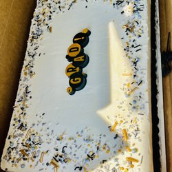 Michigan Made Treats - Graduation cake