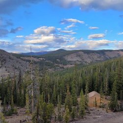 Sallie Barber Mine Trailhead - View from the mine.