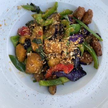 Something Vegan - Pumpkin Eggplant Delight - Asian Fusion Near Me - Burbank, California Something Vegan - Pumpkin Eggplant Delight - Asian Fusion Near Me - Burbank, California