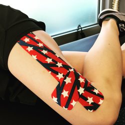 Peak Performance Chiropractic - Dr. Sellers is certified in fascial movement kinesiology taping by RockTape