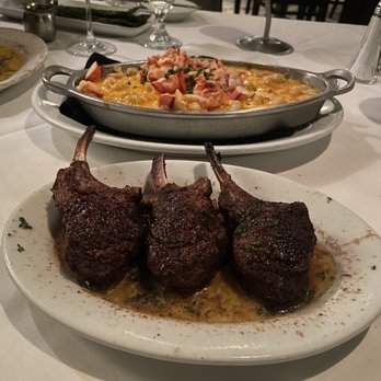 Ruth's Chris Steak House - Lamb chops and LOBSTER MAC & CHEESE - Steakhouses Near Me - Metairie, Louisiana Ruth's Chris Steak House - Lamb chops and LOBSTER MAC & CHEESE - Steakhouses Near Me - Metairie, Louisiana