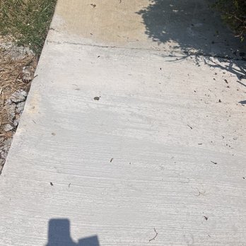 Odemz Plumbing - Sidewalk area where concrete was replaced - Plumbing Near Me - Alexandria, Virginia Odemz Plumbing - Sidewalk area where concrete was replaced - Plumbing Near Me - Alexandria, Virginia