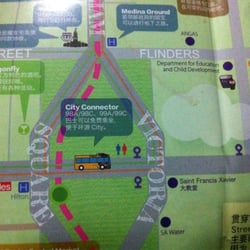Tranquil Travel Service - A good city map wrote with Chinese word