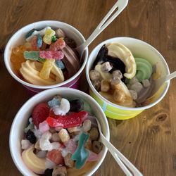 White Cap Frozen Yogurt - Ice cream
