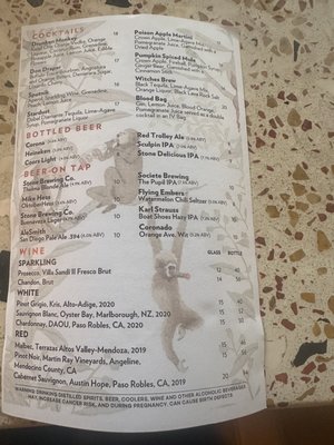 Menu photo 6 Monkeybar San Diego, CA