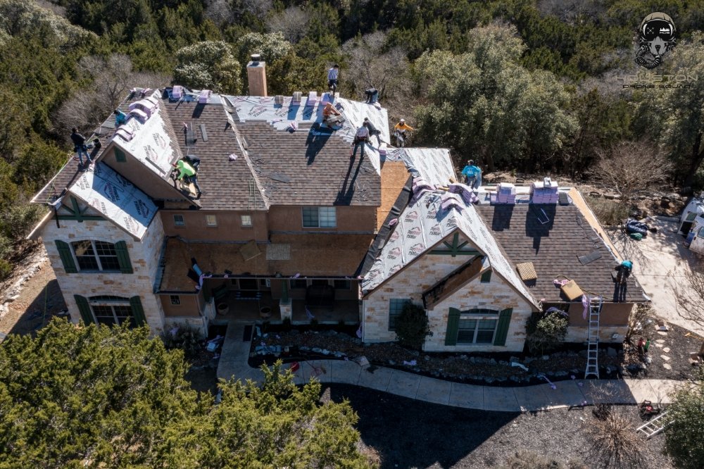 Slide of Heaven Sent Roofing