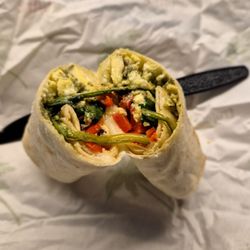 Spinach Feta & Pesto Wrap