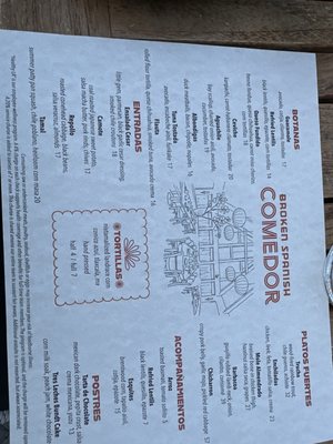 Menu photo 1 Broken Spanish Comedor Los Angeles, CA Menu photo 1 Broken Spanish Comedor Los Angeles, CA