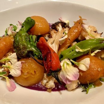 The Elderberry House - Supplement for skimpy vegetarian entrée - French Near Me - Oakhurst, California