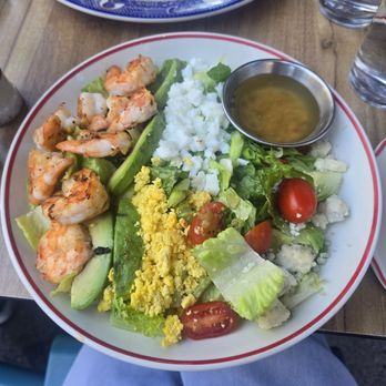Founding Farmers DC - Louie Cobb with grilled shrimp - American Near Me - Washington, DC, District of Columbia