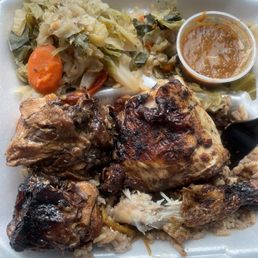 Oxtail Oxtails and Jerk Chicken Combo