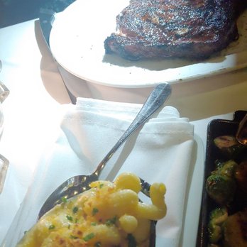 Steak 48 - Ribeye steak and Mac m cheese - Steakhouses Near Me - Houston, Texas