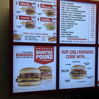 Original Tommy's - April 2024 Prices - Burgers Near Me - Pico Rivera, California