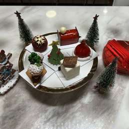 Pastry Christmas themed