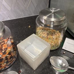 Takeaway baggies for snacks!