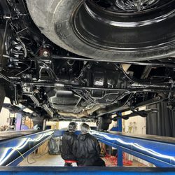 NEPA Undercoating - Chad and wife double checking their work
