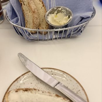 Bice - Bread with a truffle ricotta mix I believe. - Italian Near Me - Naples, Florida Bice - Bread with a truffle ricotta mix I believe. - Italian Near Me - Naples, Florida