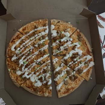 Toppers Pizza - The Vegan Buffalo Chicken-less Topper Pizza - Pizza Near Me - Fort Mill, South Carolina Toppers Pizza - The Vegan Buffalo Chicken-less Topper Pizza - Pizza Near Me - Fort Mill, South Carolina