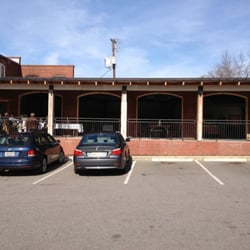 Vista Marketplace - The front porch has tables to dine at, or just kick back and enjoy the atmosphere.