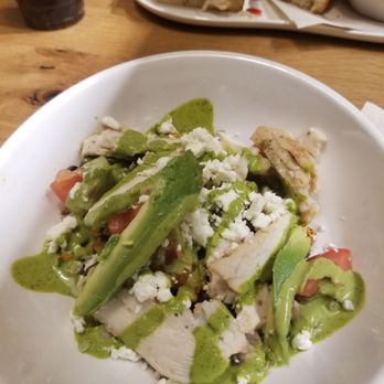 Panera Bread - What I got that was suppose to be a baja bowl which wasn't. It covered 25% of the bowl. - Salad Near Me - Carson City, Nevada