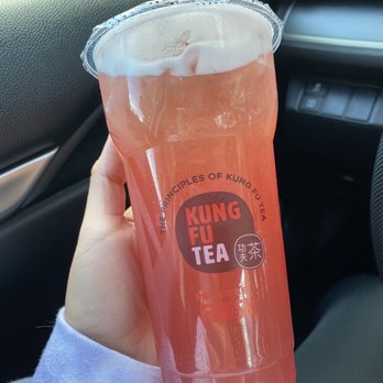 Kung Fu Tea - Strawberry Lemonade - Bubble Tea Near Me - San Jose, California Kung Fu Tea - Strawberry Lemonade - Bubble Tea Near Me - San Jose, California