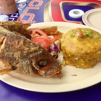 Cafeteria Tropical - Fried Snapper with Mofongo - Cafeteria Near Me - San Juan, Puerto Rico Cafeteria Tropical - Fried Snapper with Mofongo - Cafeteria Near Me - San Juan, Puerto Rico