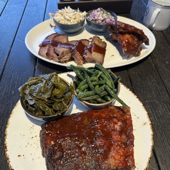 Gus's Barbecue - Half Rack St. Louis Spare Ribs and Two Meat Combo - Barbeque Near Me - South Pasadena, California Gus's Barbecue - Half Rack St. Louis Spare Ribs and Two Meat Combo - Barbeque Near Me - South Pasadena, California