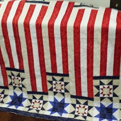 This is one quilt for Quilts of Valure.