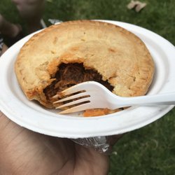 The Flying Pie Guy - BBQ pulled pork