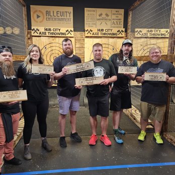Hub City Axe Throwing - Axe Throwing Near Me - Aberdeen, South Dakota