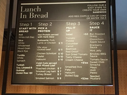 Menu photo 5 Bread & Fill Sydney, NSW