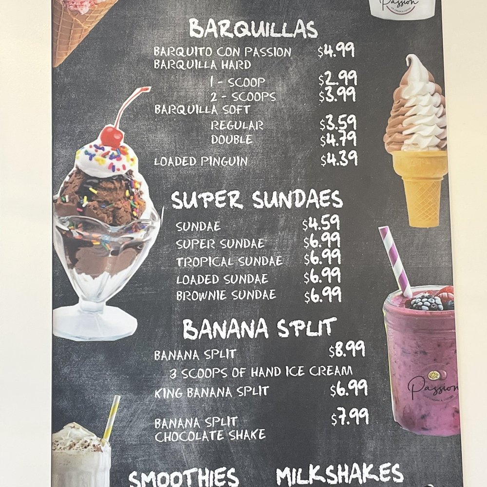 Passion Ice Cream & Coffee - Menu - Ice Cream & Frozen Yogurt Near Me - Providence, Rhode Island Passion Ice Cream & Coffee - Menu - Ice Cream & Frozen Yogurt Near Me - Providence, Rhode Island