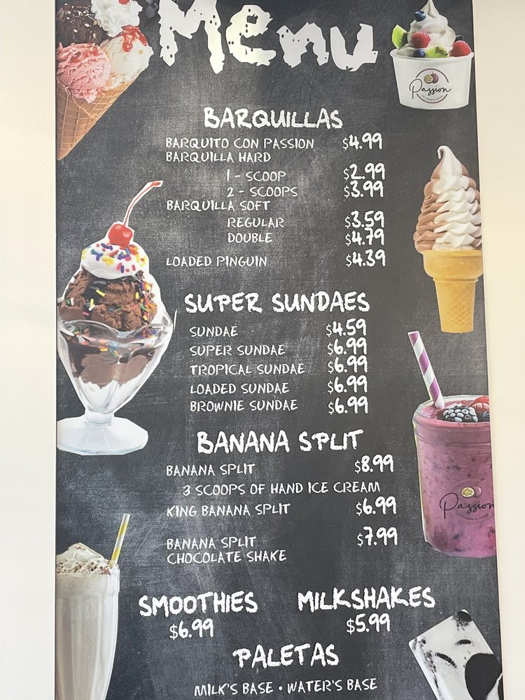 PASSION ICE CREAM & COFFEE 1043 Broad St, Providence, Rhode Island