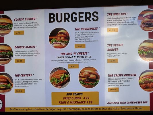 Menu photo 2 Burgerway New Haven, CT