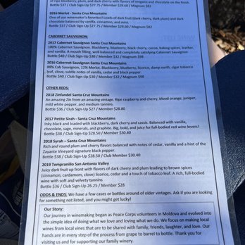 Bottle Jack Wines - Menu - Wineries Near Me - Santa Cruz, California Bottle Jack Wines - Menu - Wineries Near Me - Santa Cruz, California