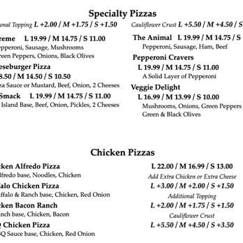 Pesca Pizza - Menu - Pizza Near Me - Big Sandy, Tennessee Pesca Pizza - Menu - Pizza Near Me - Big Sandy, Tennessee