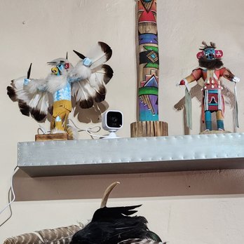 Old Town Cafe - Some trad and some modern decorations. - New Mexican Cuisine Near Me - Albuquerque, New Mexico