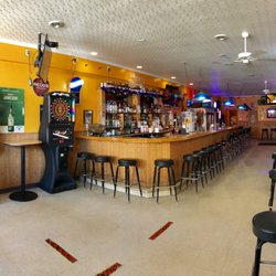 PatiO's Irish Pub - Indoor bar area. Darts, gambling & more!