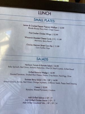 Menu photo 3 Horizons Restaurant & Lounge Geneva, OH